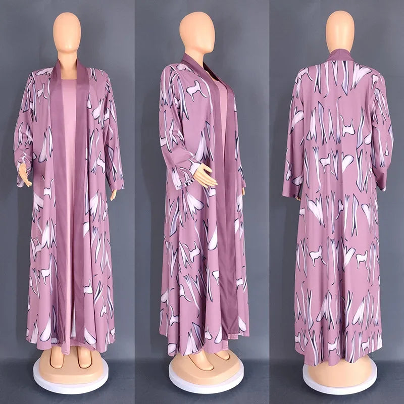 Maxy Dresses for Women Muslim Fashion Abayas Boubou Dashiki Ankara Outfits Evening Gown Dubai Kaftan Abaya Robe Marocaine