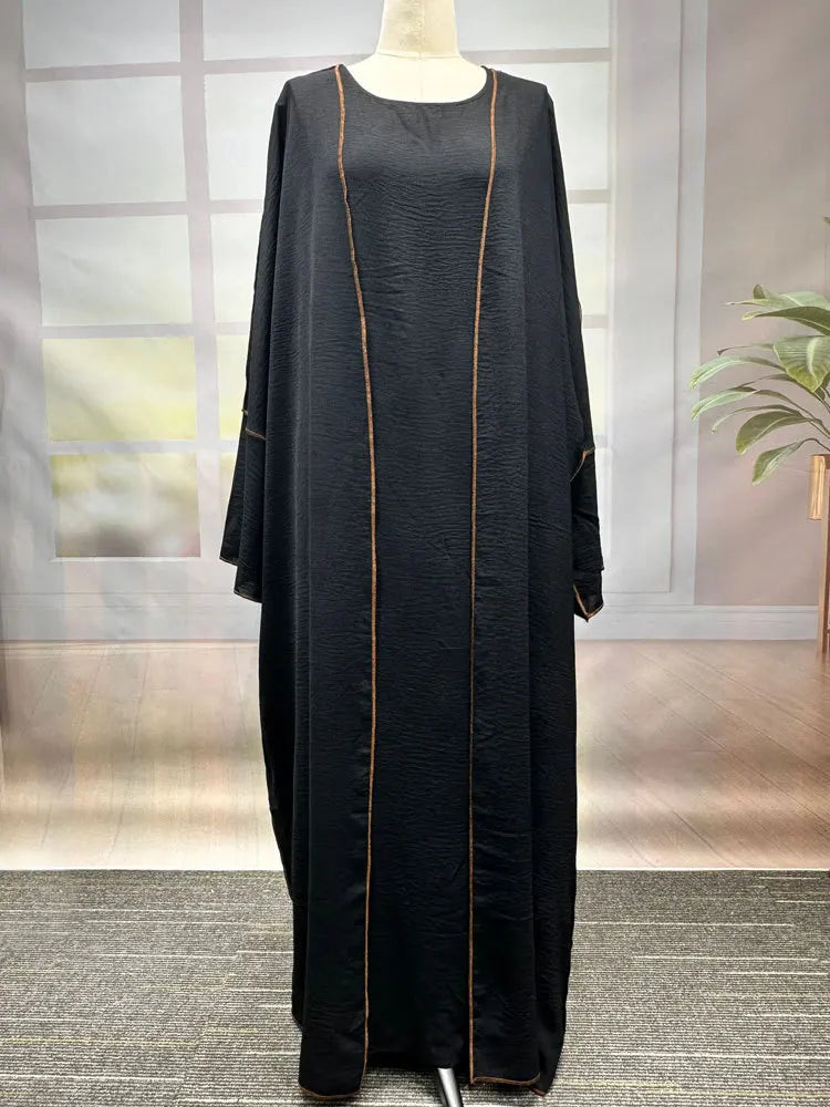 Maxy New Design Abaya Muslim Sets Women Coat Dress 2PC Suits Eid Ramadan Prayer Garment Islam Arabic Turkey Modest Dresses Robes