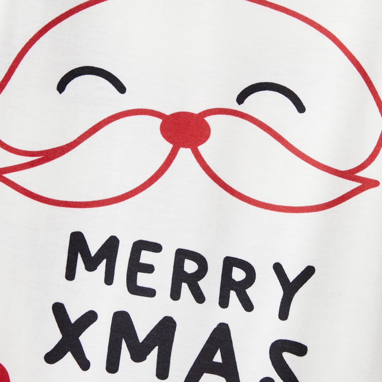 PatPat Christmas Pajamas Sets Family Matching Big Santa Graphic Front Allover Pattern Back