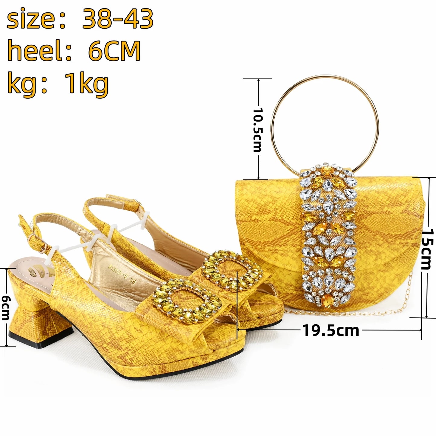 Maxy hot selling Shoes and Bags to Match Set Party Pumps Matching Shoe and Bag Set for Party!