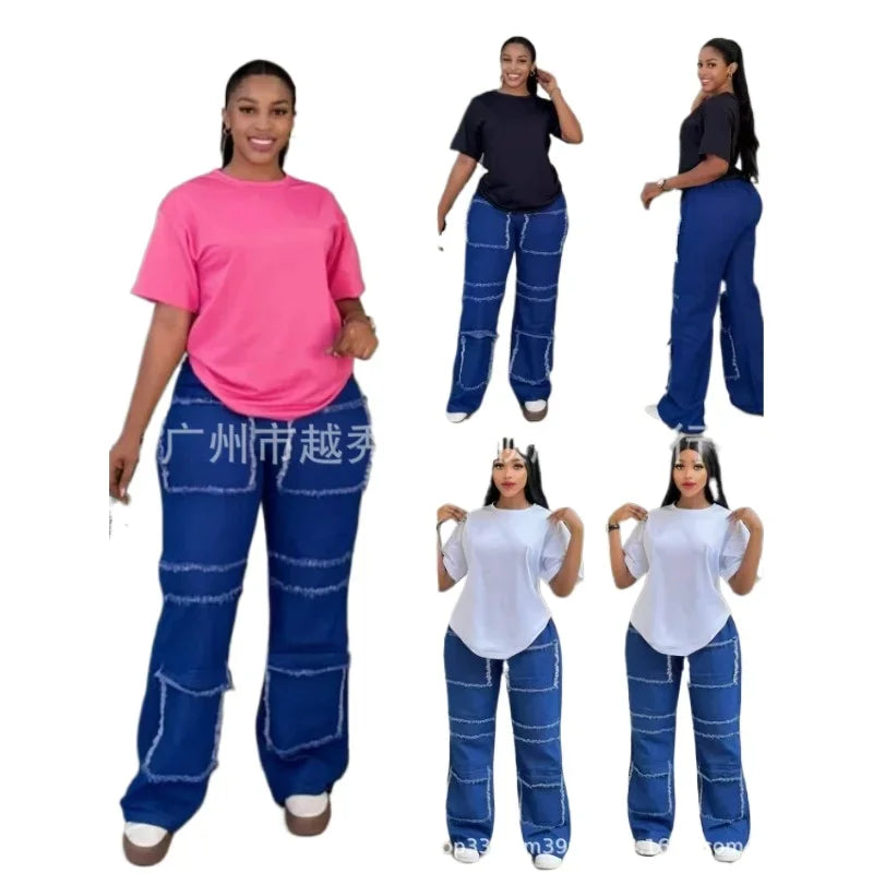 Maxy 2 Piece Women Sets New Arrival Summer Autumn Matching Sets Two Pieces Sets Top Pants Suits Outfits Clothing