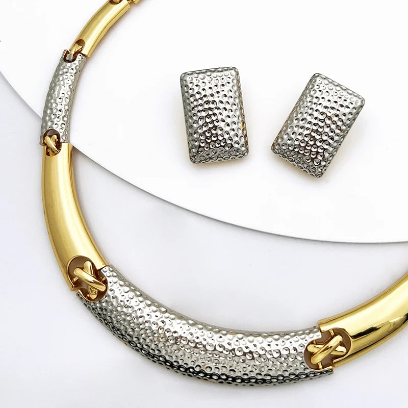 New Maxy Women Jewelry Set of 4 Quality Luxury Design Fashion Necklace Earrings Ring Bracelet Wedding Party Gift