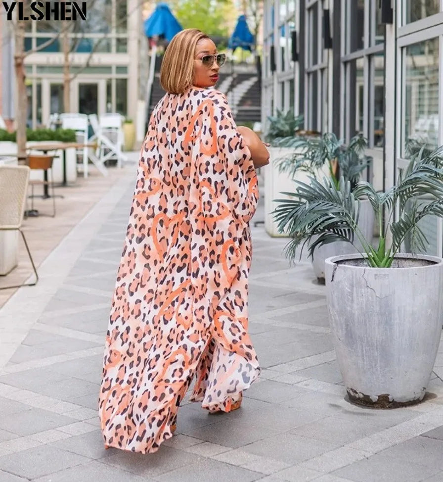 Amay Clothes for Women Two Piece Set Dashiki Summer Fashion Long Dress Sets Pants Suits Outfits Party Dresses Plus Size