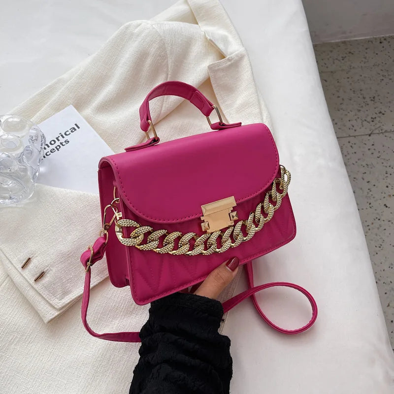Maxy New Designer Shoulder Bag Fashion Chain Crossbody Bags For Women Brand Ladies Handbags And Purses