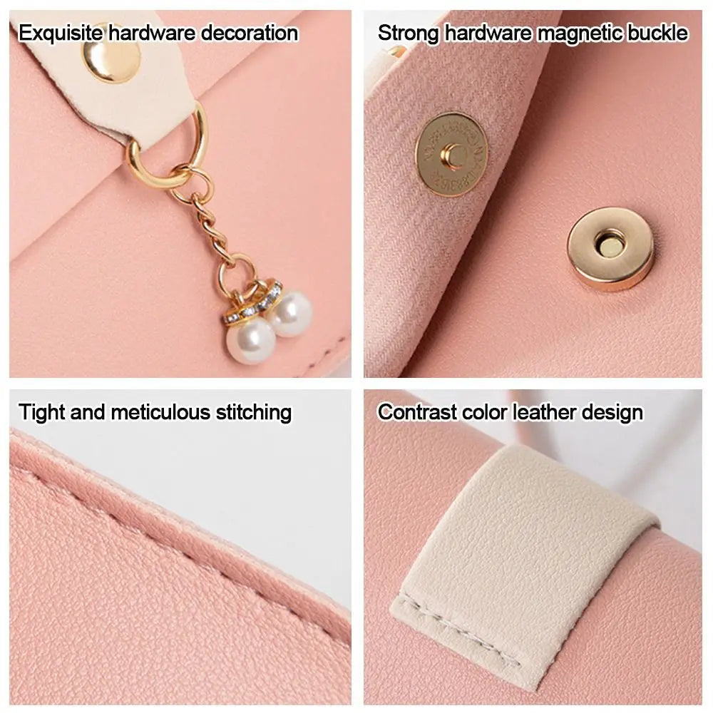 Maxy Fashion Small Square Bag Women's Small Crossbody Bag Ladies Handbags Girls Summer Travel Mini Purse