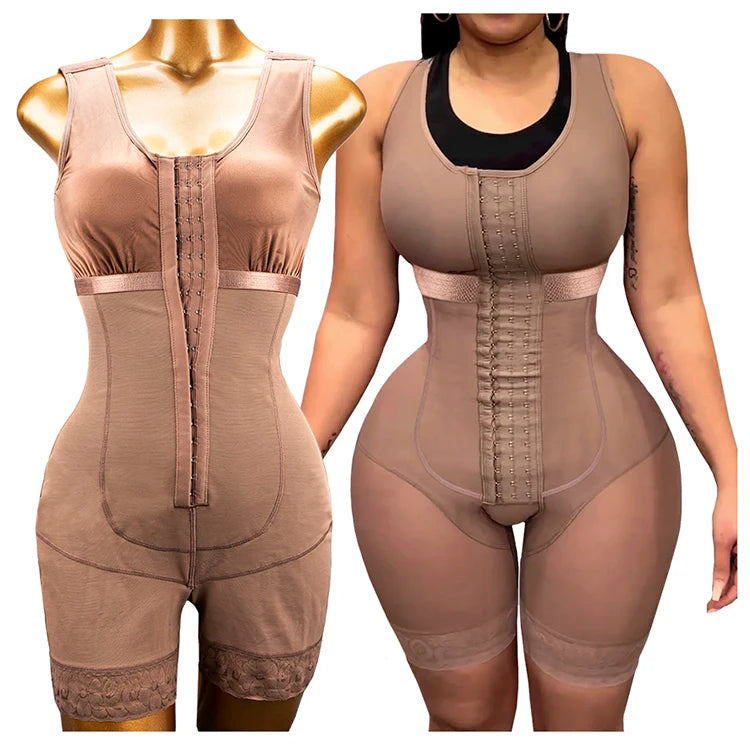 Maxy Slimming Fajas Girdles Colombian Shaper Compression Corset Corrective Sheath Tummy Control Bodysuit Butt Lifter Women Shapewear