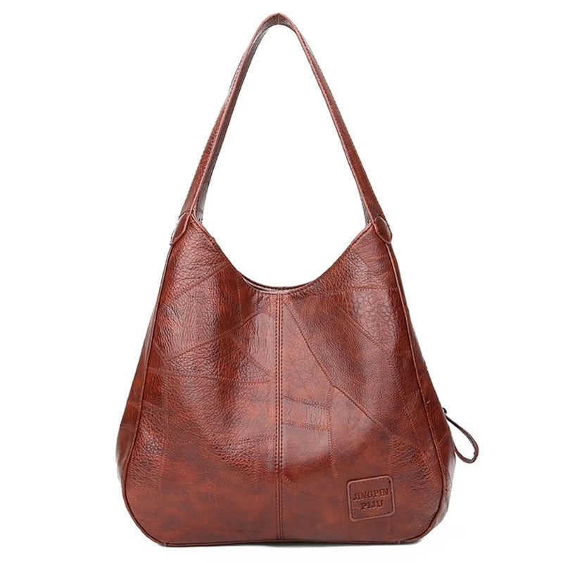 Maxy Women's Handbags Soft PU-Leather Shoulder Bags Ladies All-matching Shopping Dating Bag Large Capacity Crossbody Bag Gift