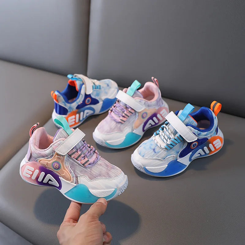 Maxy Fashion Cool Sports Running Baby Casual Shoes Hot Sales Sports Sneakers Four Seasons Girls Boys Toddlers Infant Tennis
