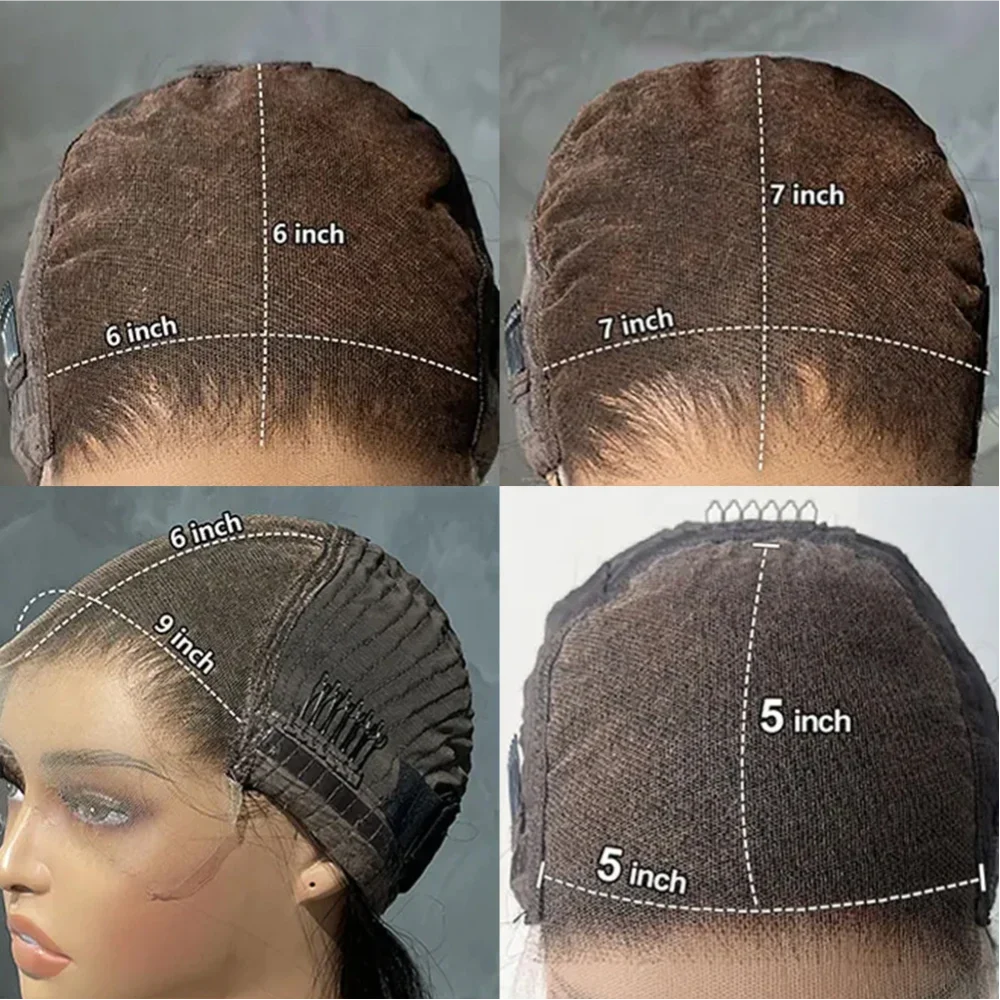 Maxy Afro Kinky Curly Wig Short Bob Ombre 1B4Color 9x6 Transparent Lace Closure Human Hair Wig For Woman Glueless 100% Human Hair