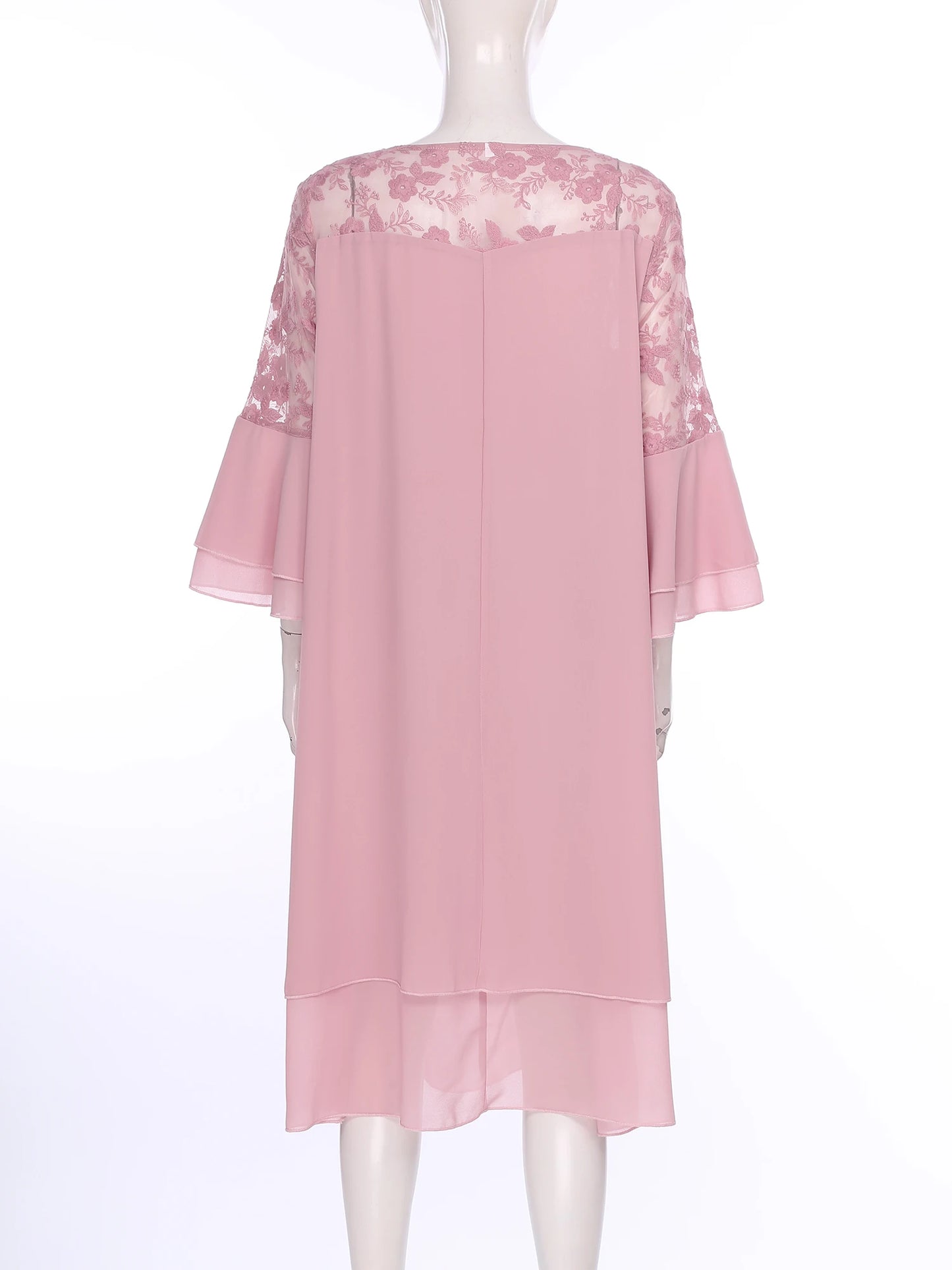 Maxy Women Holiday Dress Summer Evening Cocktail Gown Woman Elegant Pageant Holiday Festival Costumes Lace Embroidery Party Dresses