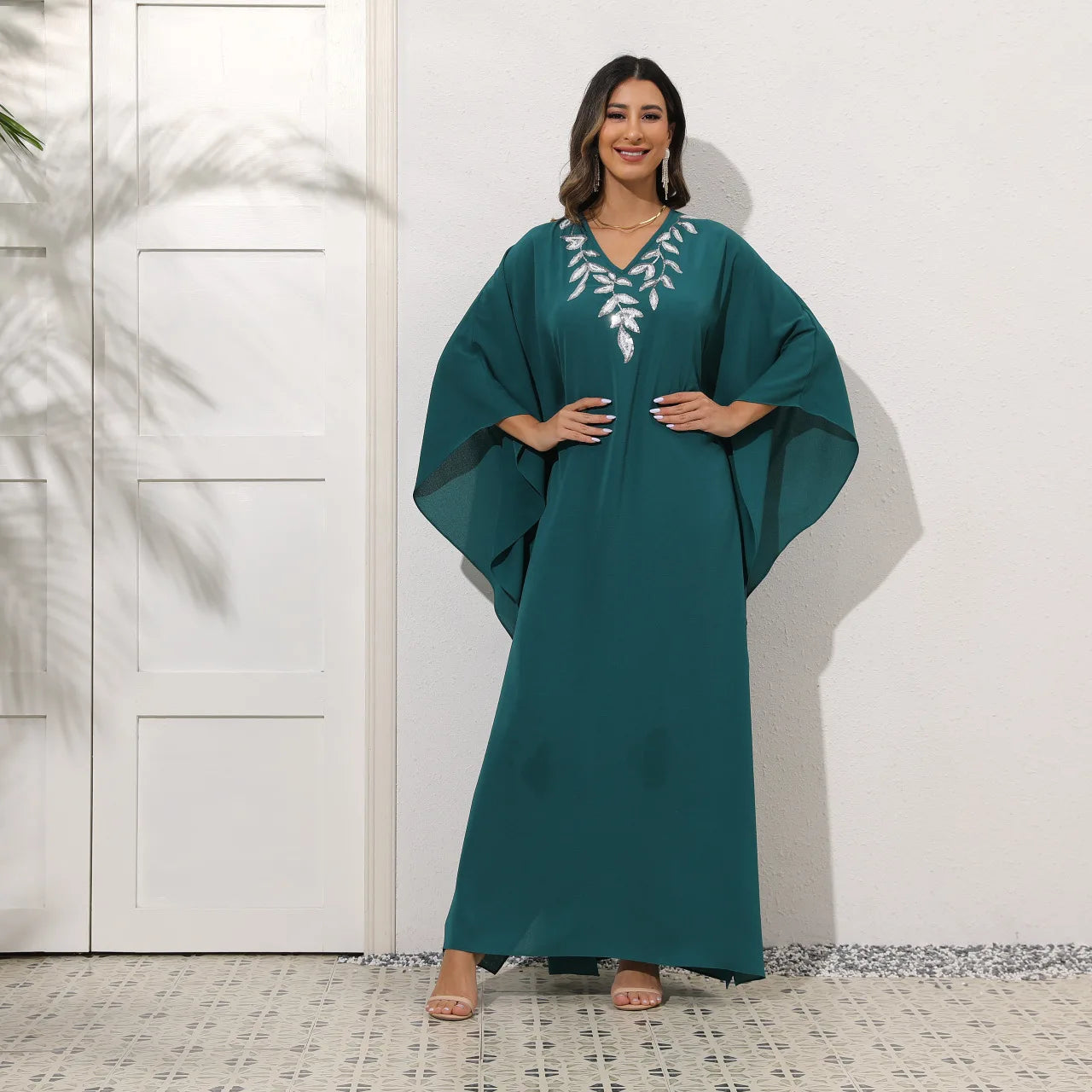 Maxy Dubai Abaya Turkey Muslim Chiffon Maxy Islam Clothing Elegant African Dresses for Women