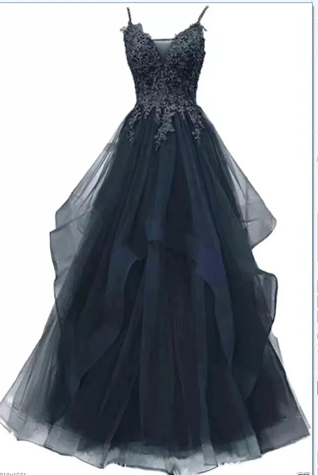 Maxy Elegant Club Banquet Purple Strap Dress Vocal Art Exam Senxi Colorful Silk Fairy Air Silk Dress Hosting Evening Dress