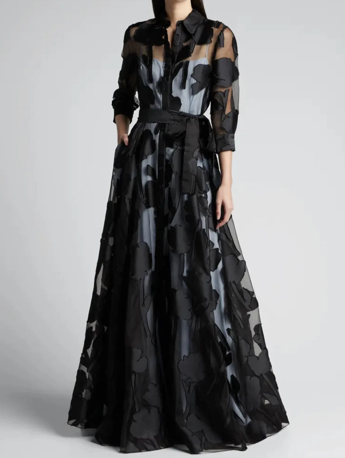 Maxy Summer Dress Women Jacquard Mesh Dress No Lining Transparent Club Party Sexy Knotted Waist Maxy Dresses