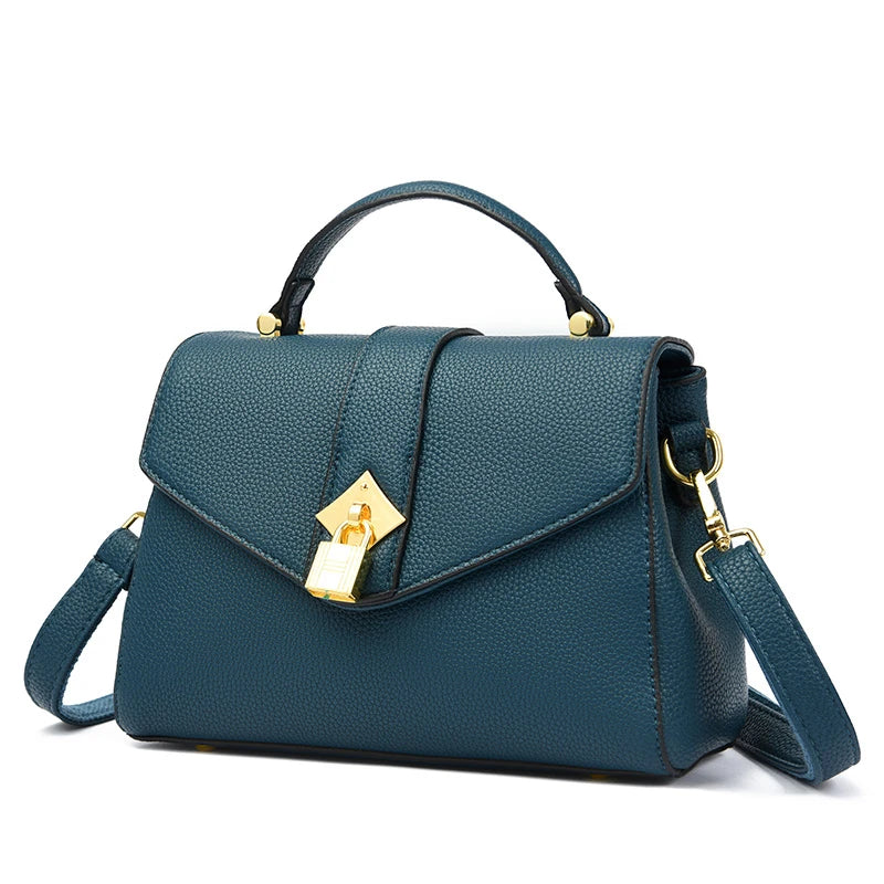 Maxy Fashion Handbag for Women High Quality Leather Handbags Ladies Shoulder Messenger Bags Designer Elegant Crossbody Bag Female