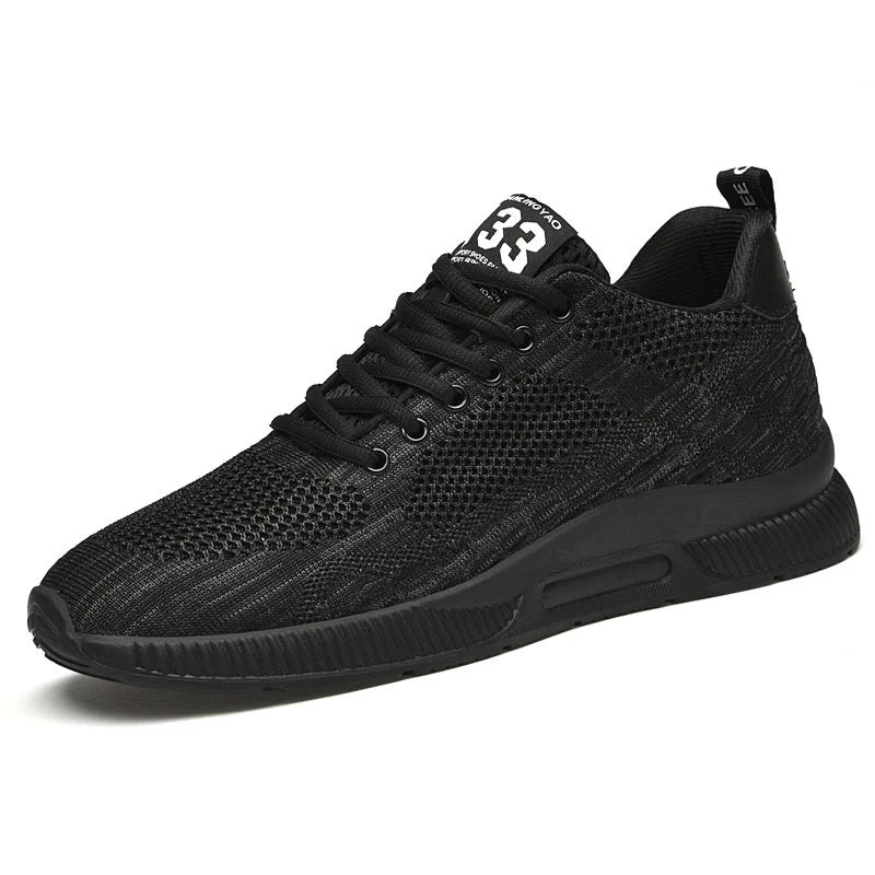 Amay Plus Size 46 Men Sneakers Elevator Shoes Summer Mesh Breathable Heightening Shoes Man Invisiable Increased 6CM Taller Shoes