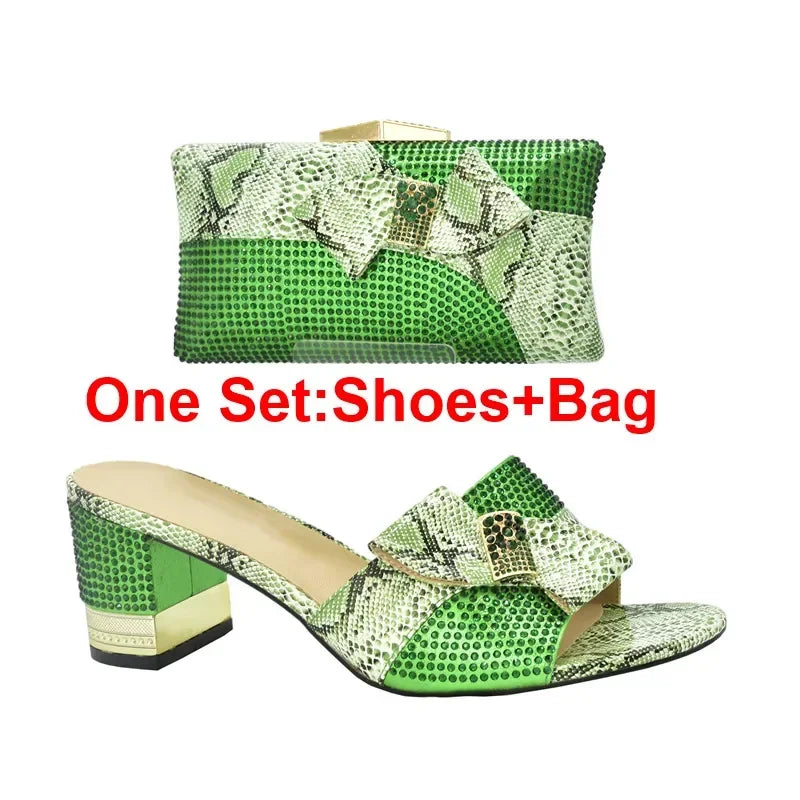 Momsey Latest Wedding Shoes for Women Bride Shoe and Bag Set for Party in Women Plus Size Women Shoes 43 Wedding Shoes Bride
