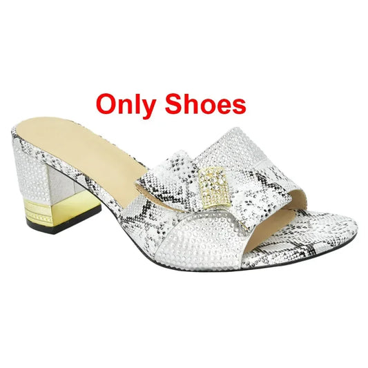 Momsey Latest Wedding Shoes for Women Bride Shoe and Bag Set for Party in Women Plus Size Women Shoes 43 Wedding Shoes Bride