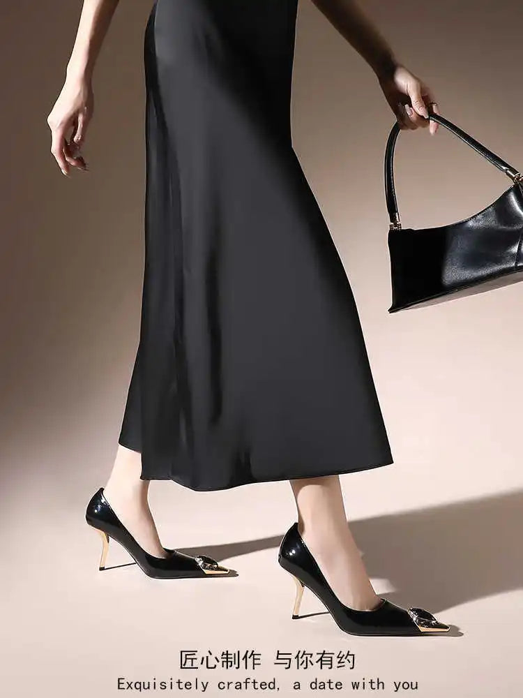 Visco Woman shoes New Star Style elegant Women's High Heels Brand Pumps Pointed Toe Rhinestones Fashion Party Prom Ladies Shoes