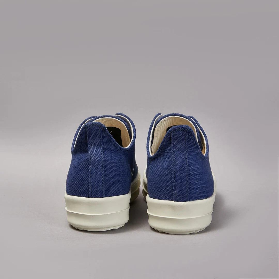 Maxy Ricks Luxury Design Canvas Blue Casual Shoes for Women Owens Causal Shoes for Men Owens Women Low-top Flat Sneakers Men Sneakers