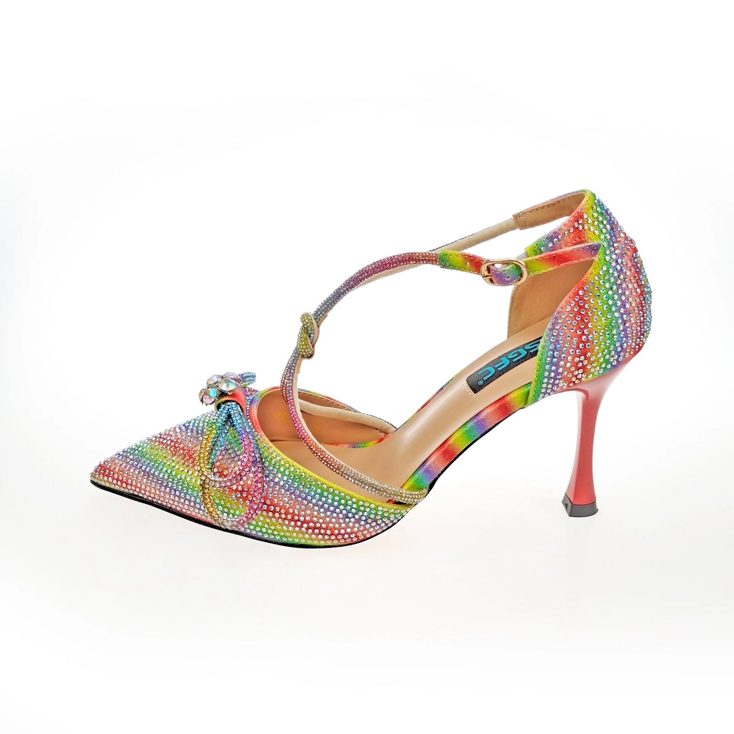 Maxy New Arrival Fashionable Shoes and Bag Silver Color Women's Wedding Special Appliques for African Lady Sandals
