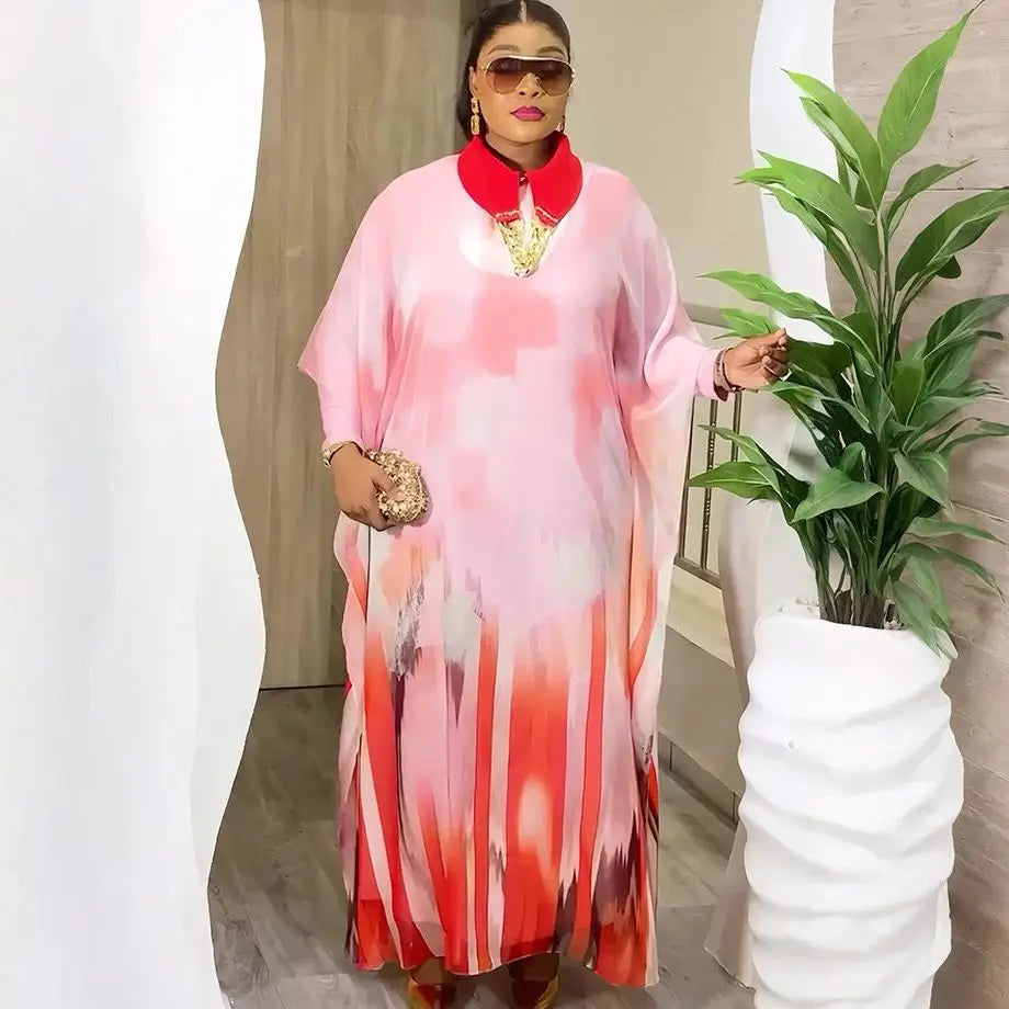 Amay For Women Dubai Luxury African Muslim Fashion Dress Caftan Marocain Evening Party Dresses Boubou Robe Djellaba Femme