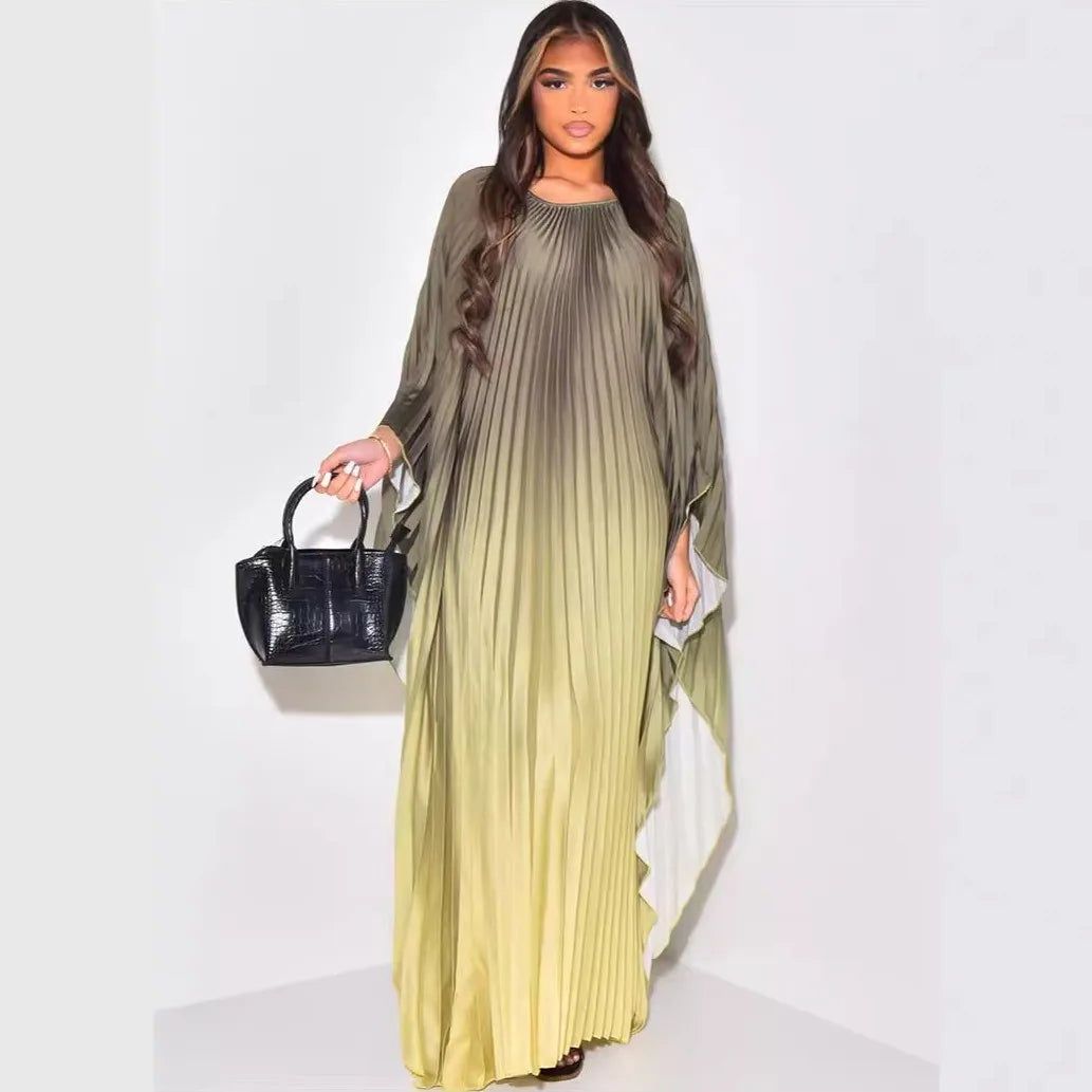 Maxy Evening Dress Women Dashiki Muslim Fashion Abaya African Clothes Robe Marocaine Luxury Dubai Kaftan Dress Vetement Plus Size