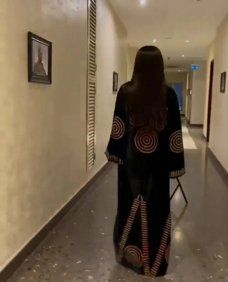 Amay mom fashion quality velvet fabric luxury diamond decoration Elegant Dresses for Women Night Dresses