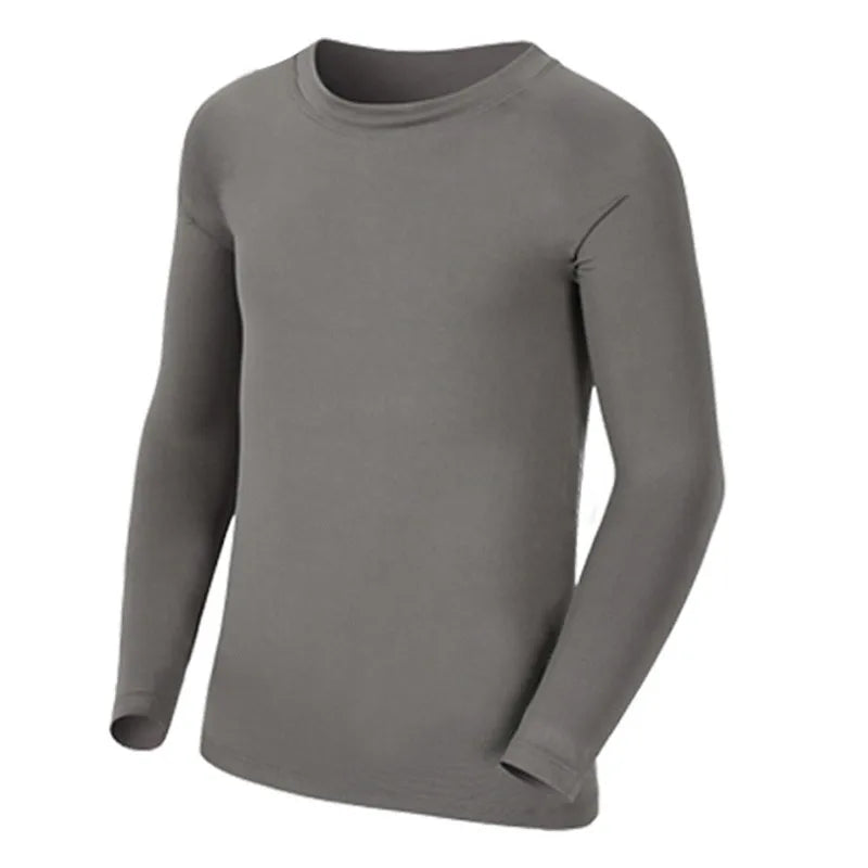 Amay Kids Children Boy Girl Running Long T Shirt Fitness Sport Basketball Football Outdoor Hiking Jogging Riding Soccer Clothes J25