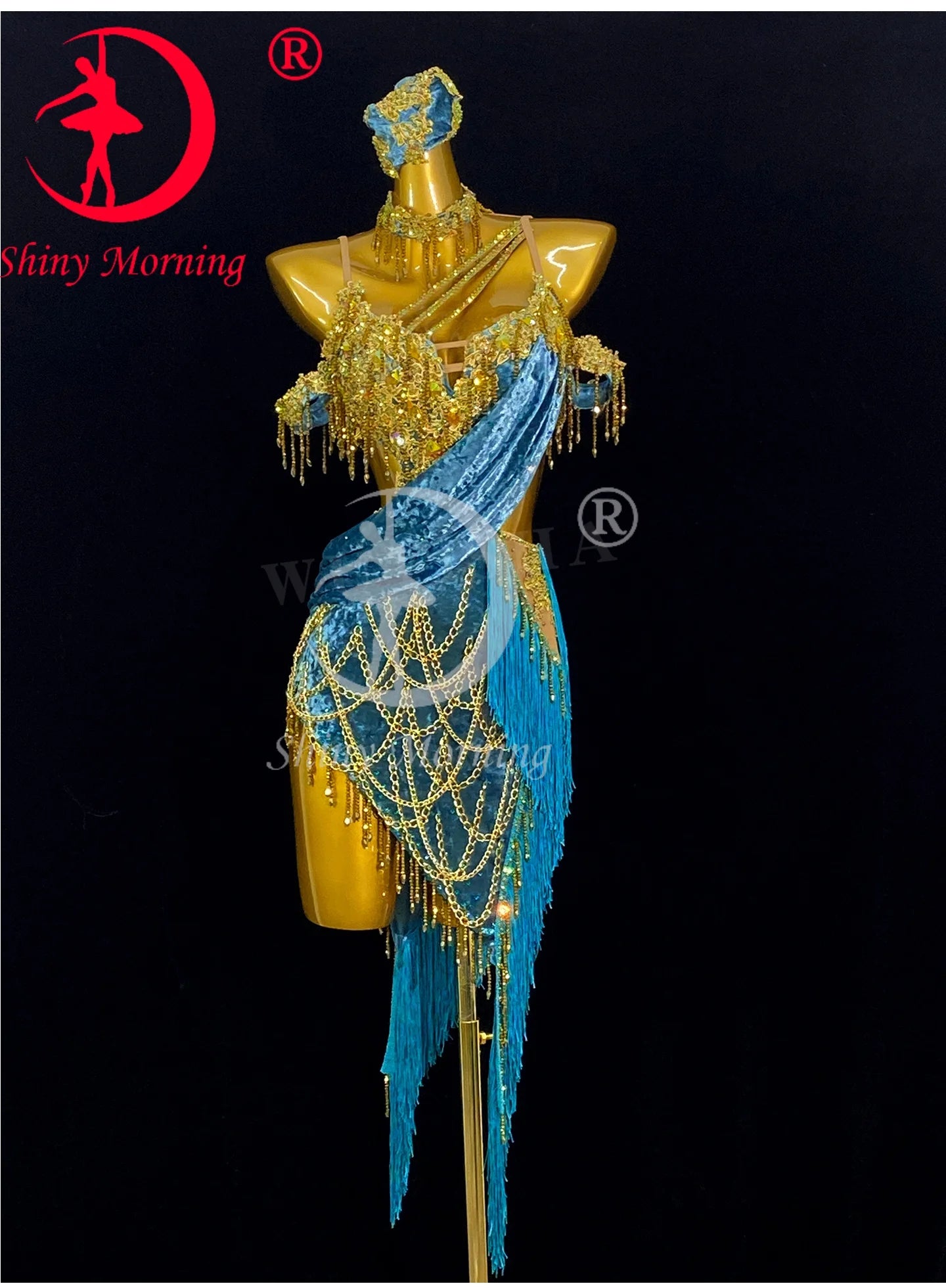 Maxy Latin dance dress Competition gown Latin Dance Dress Sport Costume Fringe Suit Evening Party Dancewear Prom Clothes