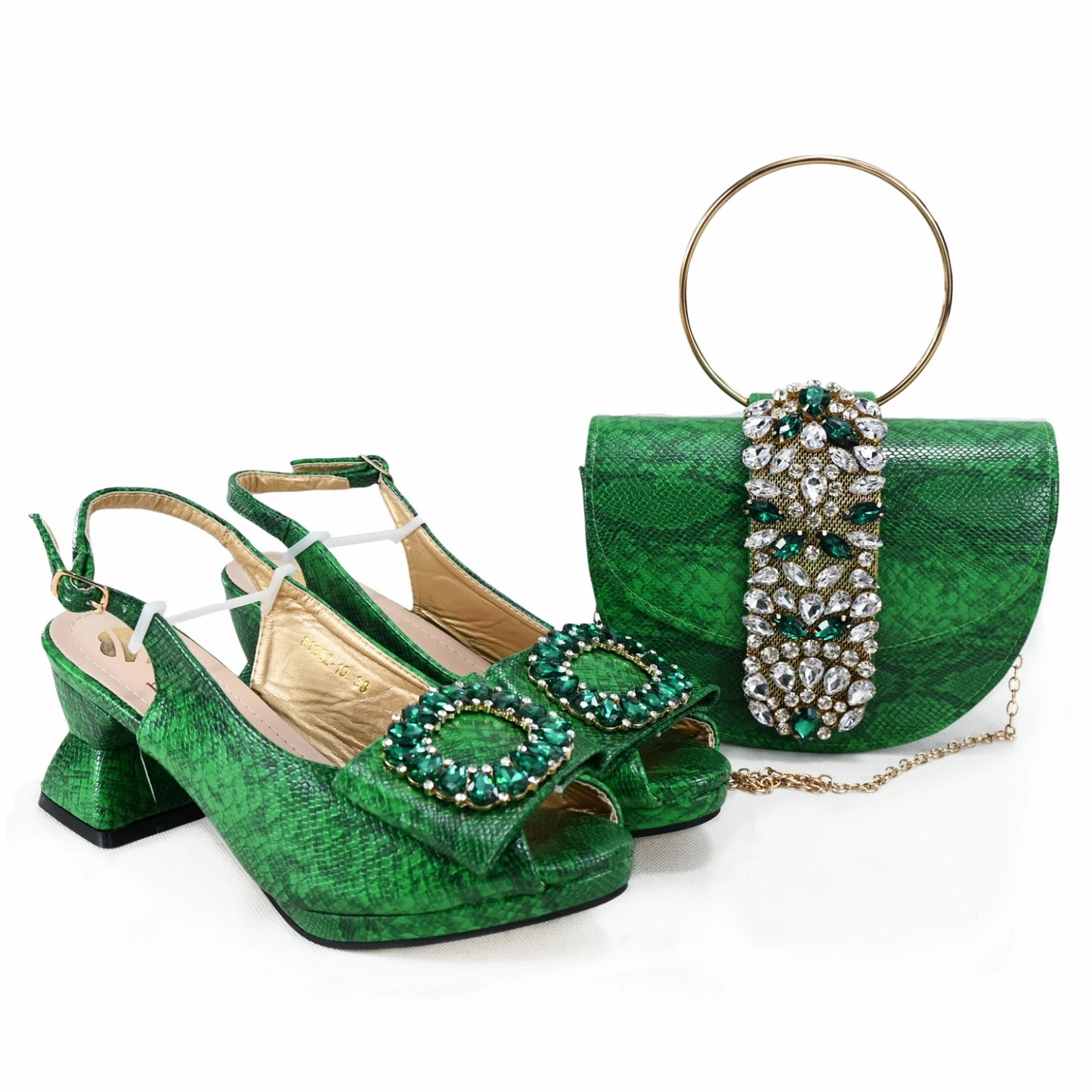 Maxy hot selling Shoes and Bags to Match Set Party Pumps Matching Shoe and Bag Set for Party!