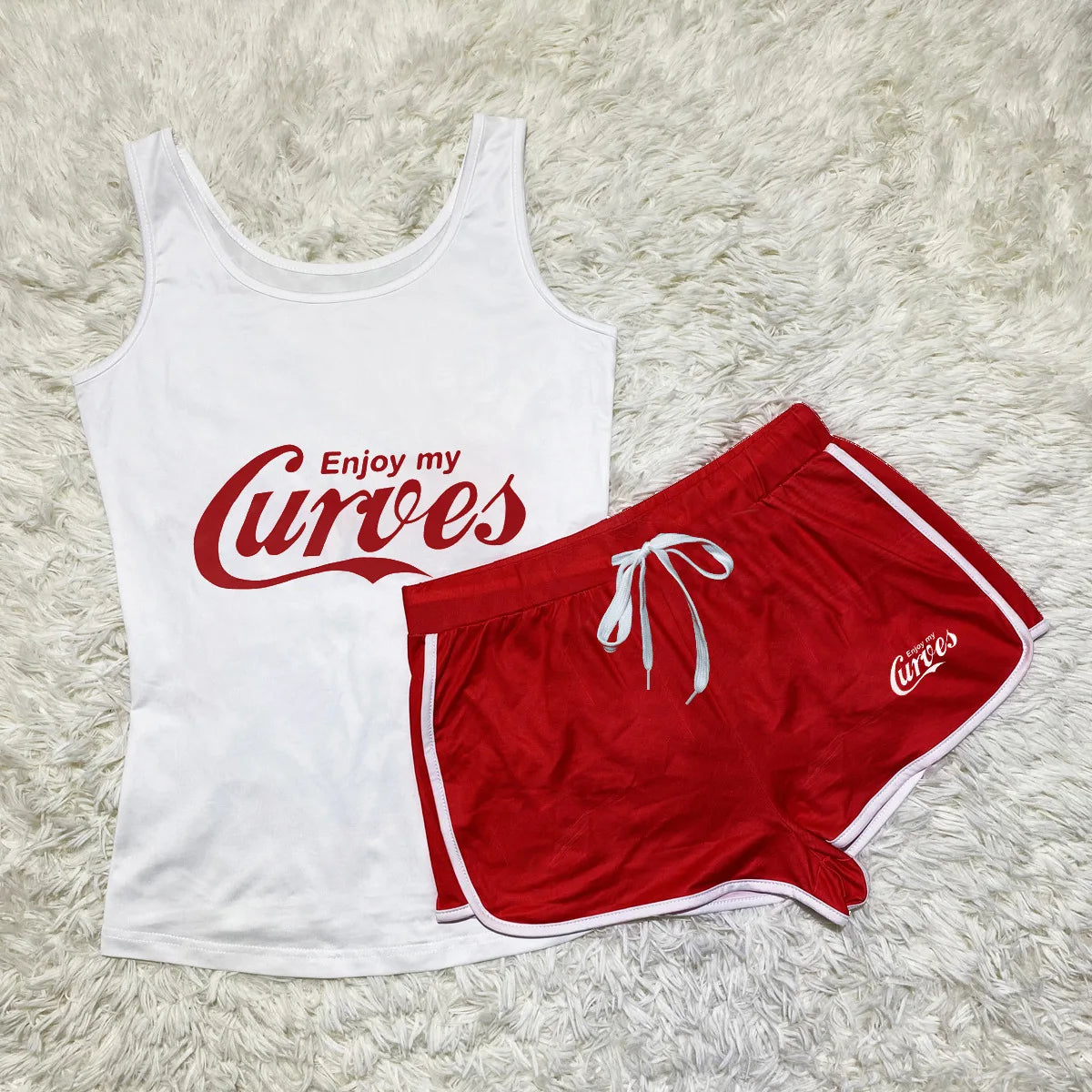 Maxy Short Sets 2 piece sets women outfit juicy Tank Top Shorts matching sets Summer Clothes Sports Fitness Workout Tracksuits