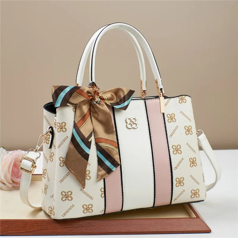 Maxy Luxury Designer New Messenger Bags PU Leather Leisure Female Bag Shoulder Bag High Quality Elegant Handbag Purses for Women