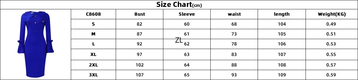 Maxy Summer Elegant African Women V-neck Long Sleeve Blue White Black Polyester Knee-length Dress African Party Dresses Women