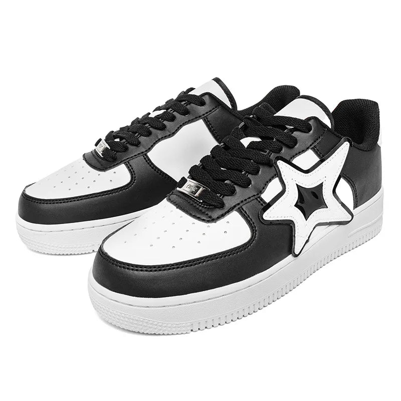 Visco Men Casual Sneakers shoes Air Force leisure shoes lace-up breathable men's Women White shoes Tennies zapatillas hombre