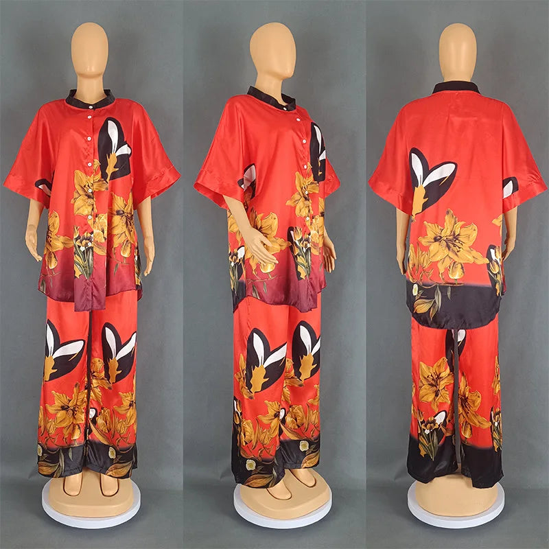 Maxy 2 Piece Women Sets New Arrival Spring Summer Matching Sets Two Pieces Sets Top Pants Suits Outfits Clothing