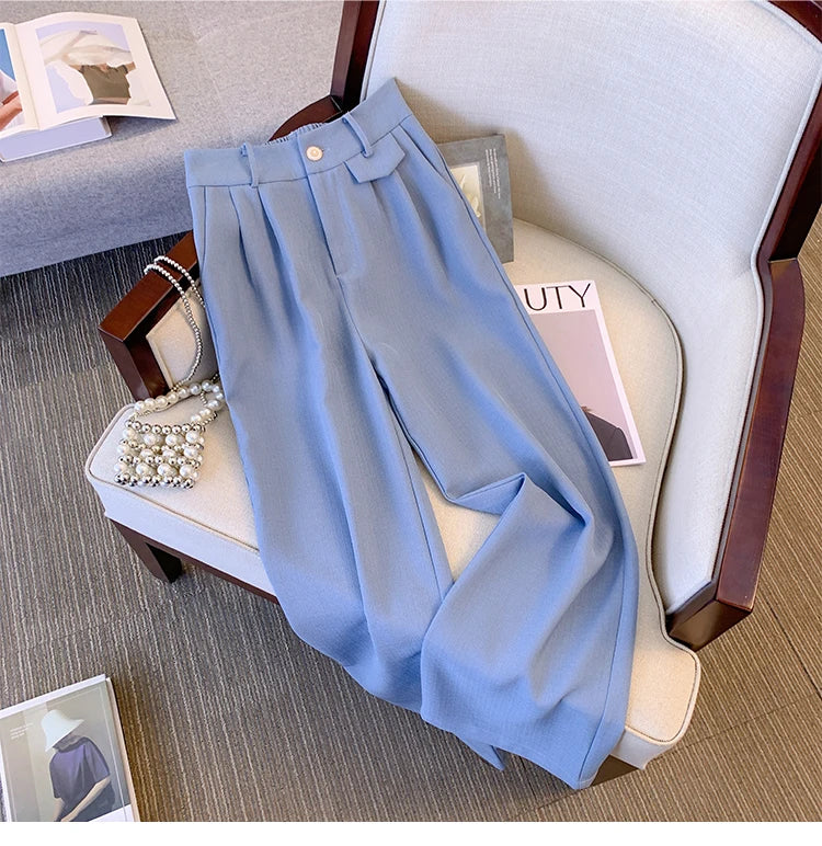 Maxy Women Fragrance Vintage Tassel Pant Suit Shirt Top And Trousers Two Piece Set Summer Matching Outfit Formal Occasion Cloth