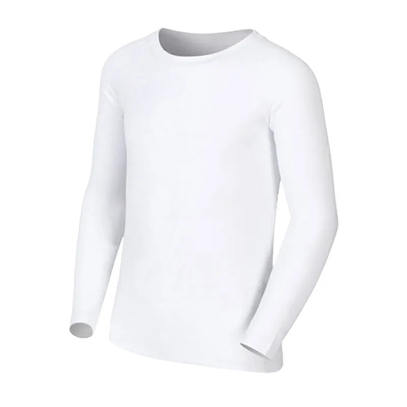 Amay Kids Children Boy Girl Running Long T Shirt Fitness Sport Basketball Football Outdoor Hiking Jogging Riding Soccer Clothes J25