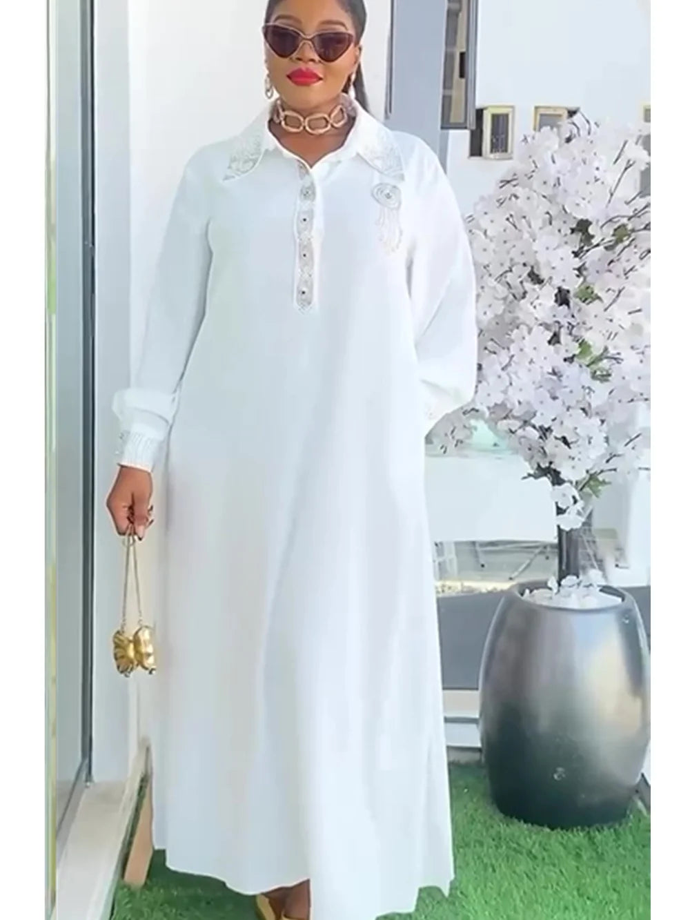 Maxy Party Dresses for Women New Summer Fashion Chiffon Evening Gown Elegant Turkey Muslim Maxy Long Dress