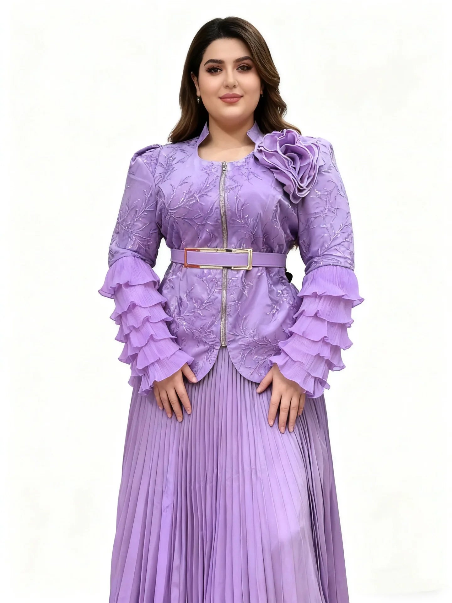 Amay Clothes for Women 2 PCS Sets Tops and Skirts Suits Dashiki Ankara Christmas Outfits Gown Plus Size Wedding Party Dresses