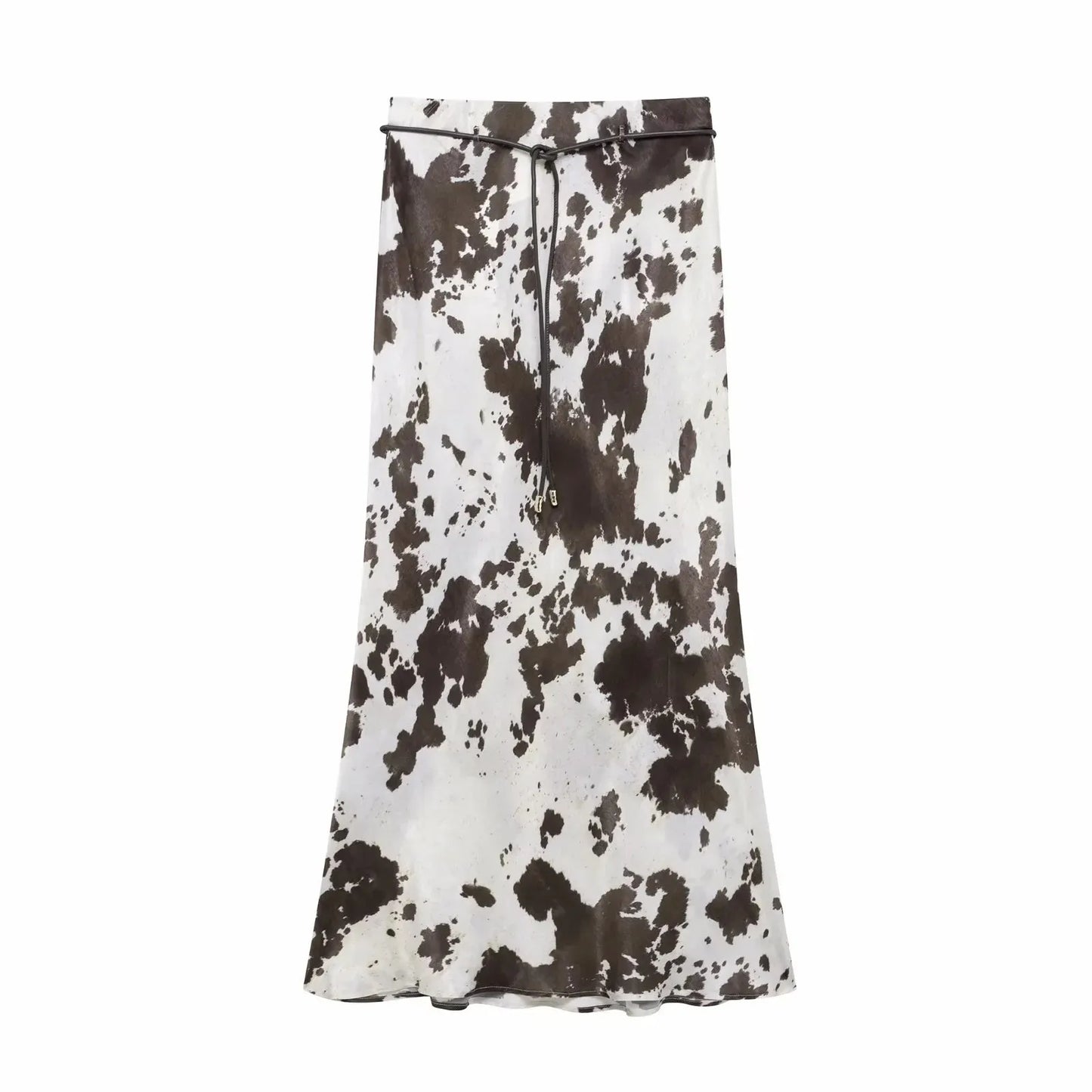 Maxy Printing Short Skirt Sets For Women 2 Pieces Outfit New Fashion Printing Top Casual Midi Skirts Womens Suit