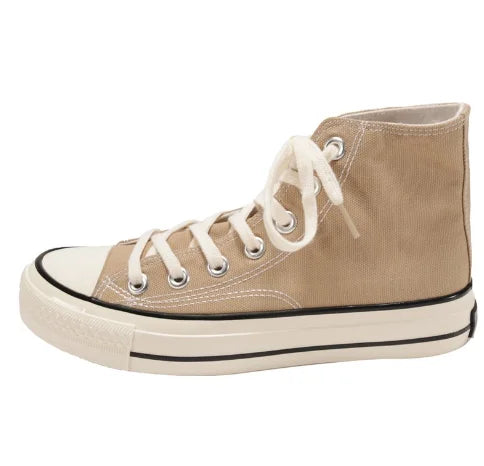 Maxy Women's Mid-top Skateboard Shoes Outdoor Lightweight Retro Sports Shoes Leisure Versatile Fashion Daily Commute Tenis De Mujer
