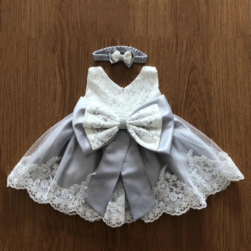 Maxy Hot Selling 0-5 Years Girl Dress Red Princess Party Dresses For Baby 1 year Girls Toddler Christening Gown Newborn Kids Clothes