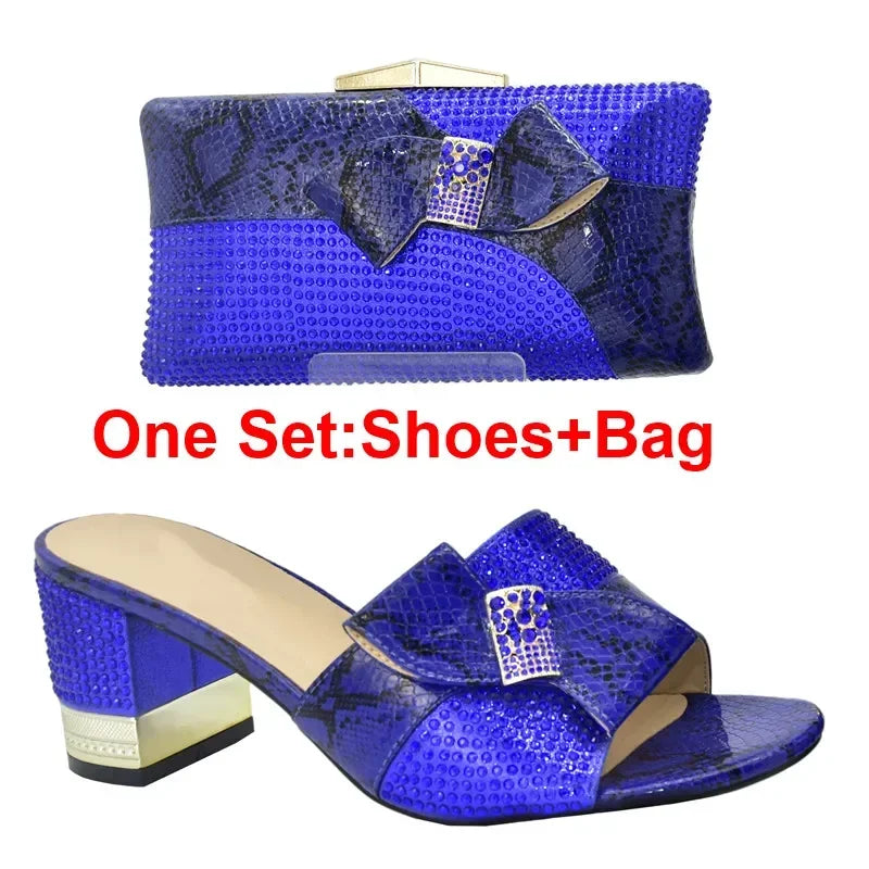 Momsey Latest Wedding Shoes for Women Bride Shoe and Bag Set for Party in Women Plus Size Women Shoes 43 Wedding Shoes Bride