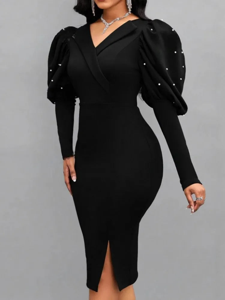 Amay Dresses for Women Elegant Polyester New Muslim Fashion Abayas Dashiki Robe Kaftan Midi Dress Turkish Africa