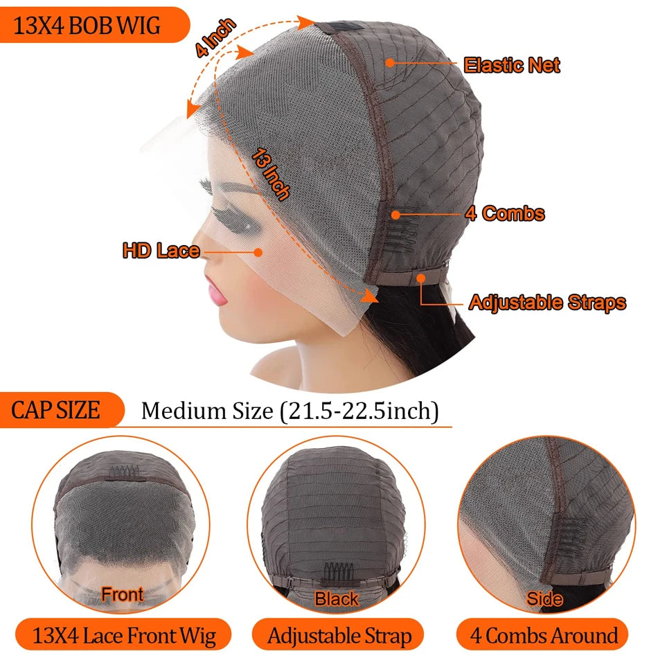 Maxy Kinky Curly Wig Human Hair 13x4 Curly Lace Front Human Hair Wigs Deep Curly Lace Closure Wig For Women 180 Density