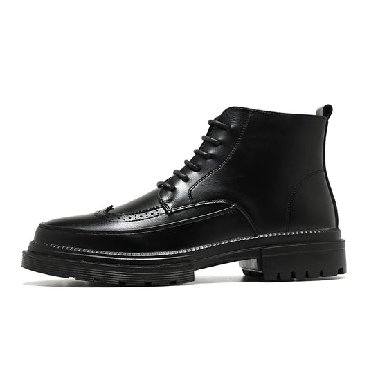 Amay Suit Shoes Men Formal Italian Shoes Luxury Brand Men Dress Patent Leather Business Shoes Men Classic High-End Leather Shoes#2251