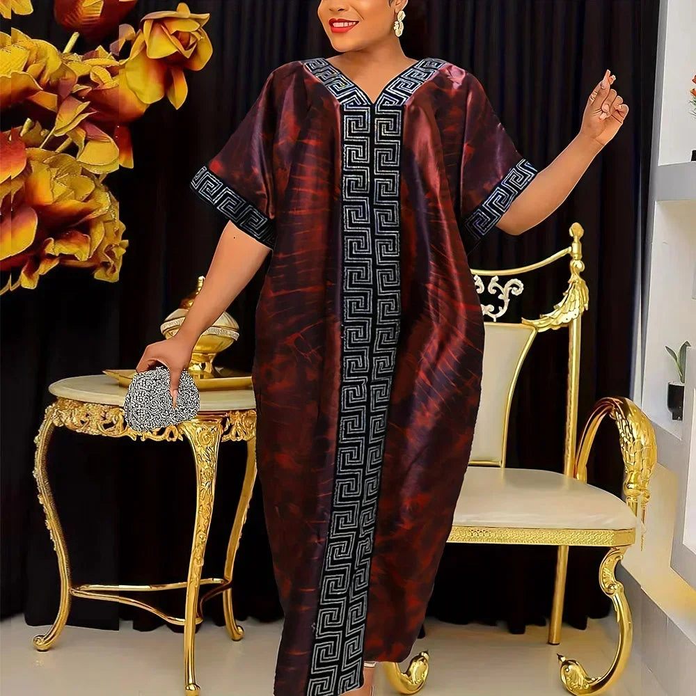 Customized Abayas For Women Dubai Luxury African Muslim Fashion Caftan Marocain Evening Party Dresses Boubou Robe Djellaba Femme
