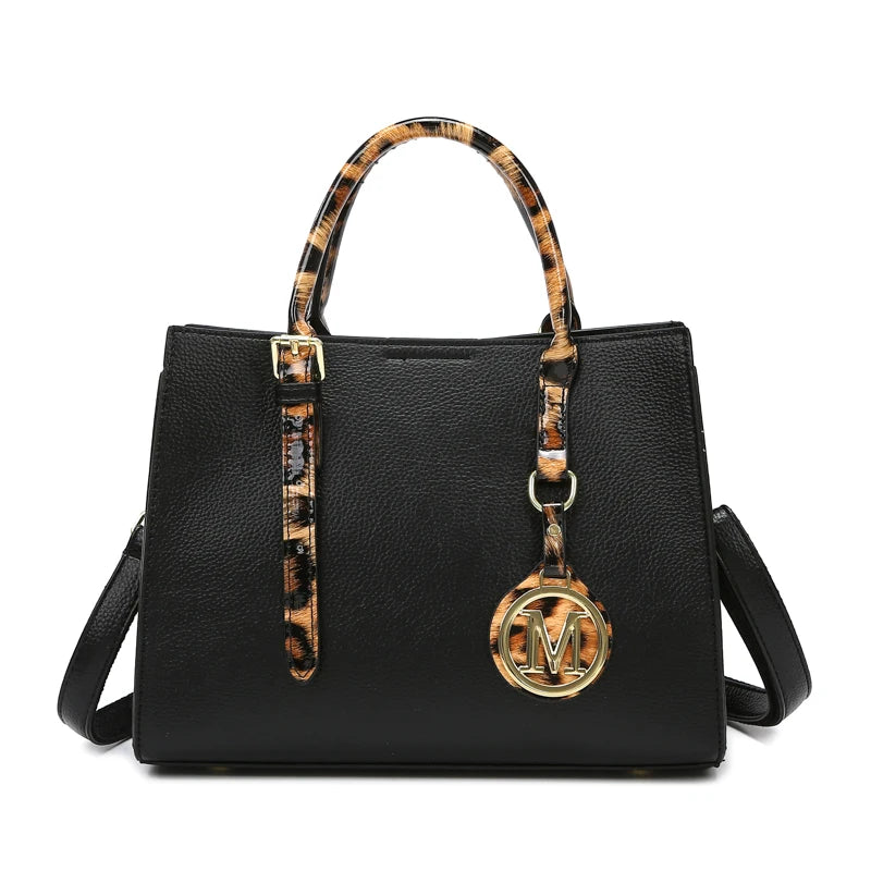 Maxy 3 Piece Or 1 Set Casual Tote Vintage Ladies Handbag PU Leather Luxury Handbags Women Designer Bags for Women Sac A Main Femme