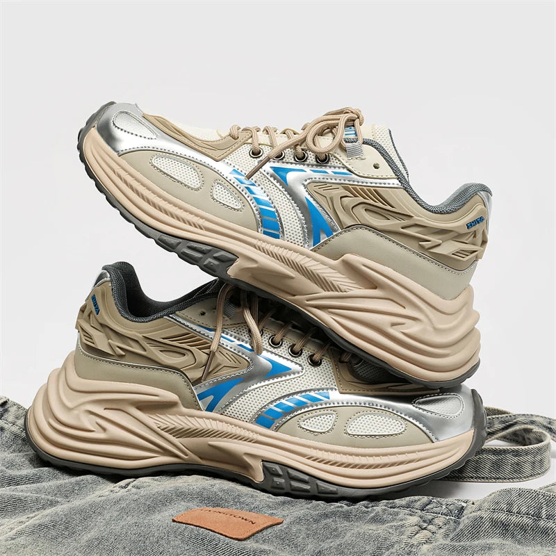 Maxy Plus Size 41 42 Retro Running Shoes Women Men's Sports Shoes Design Shoes Orange Chunky Sneakers Woman Big Size Casual Shoes