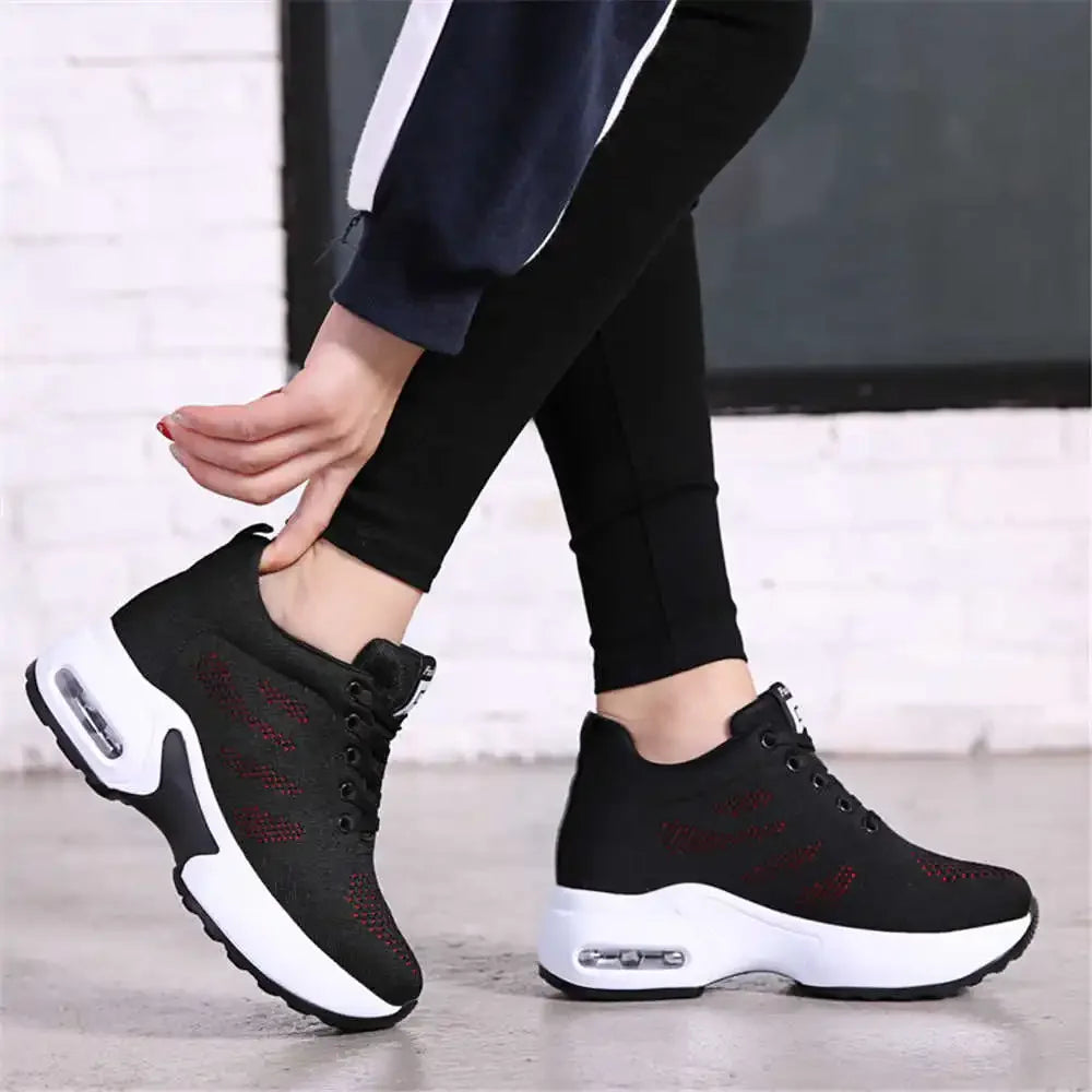 Maxy Wegde 39-40 46 Sneakers Skateboarding Women's Silver Boots Skate Shoes For Sports Famous Tenisky Workout Shows Sneacker